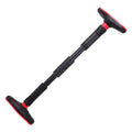 Wall mounted single pole home fitness equipment with pull up bracket