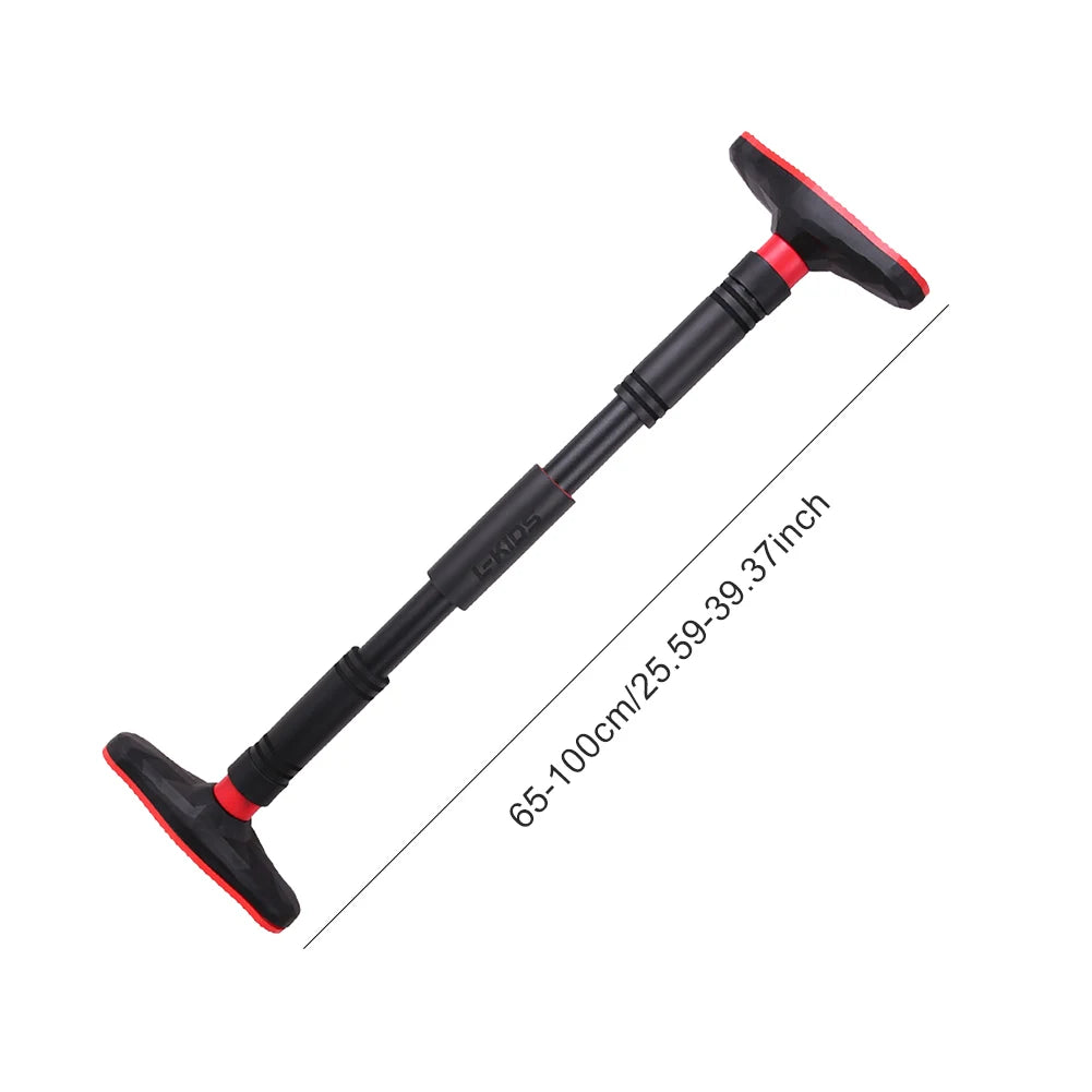 Wall mounted single pole home fitness equipment with pull up bracket
